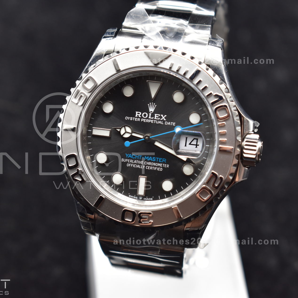 Yacht-Master 126622 904L Steel VSF 1:1 Best Edition Gray Dial on SS Bracelet VS3235